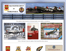 Tablet Screenshot of 56thfightergroup.co.uk